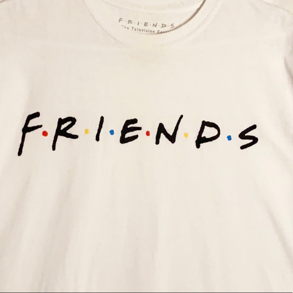 Friends White T-Shirt, never worn/reposhed - Picture 2 of 3